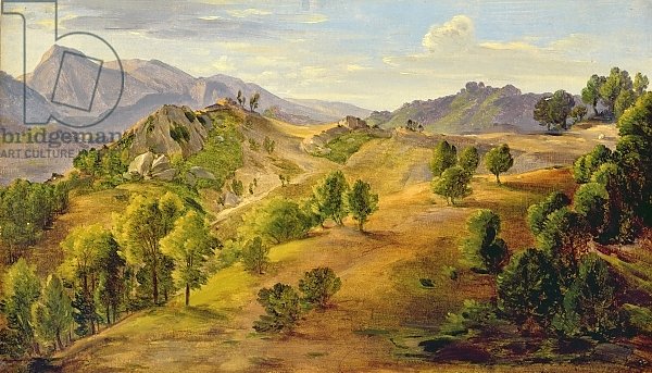 The Serpentara at Olevano, c.1824