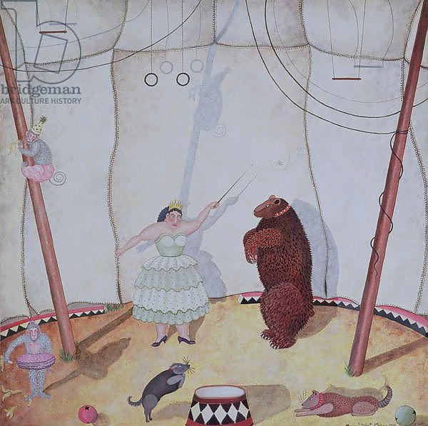 Lady with Dancing Bear, 1980