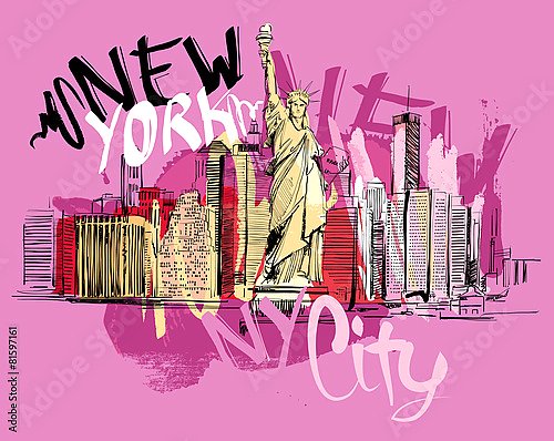 Розовый Нью-Йорк