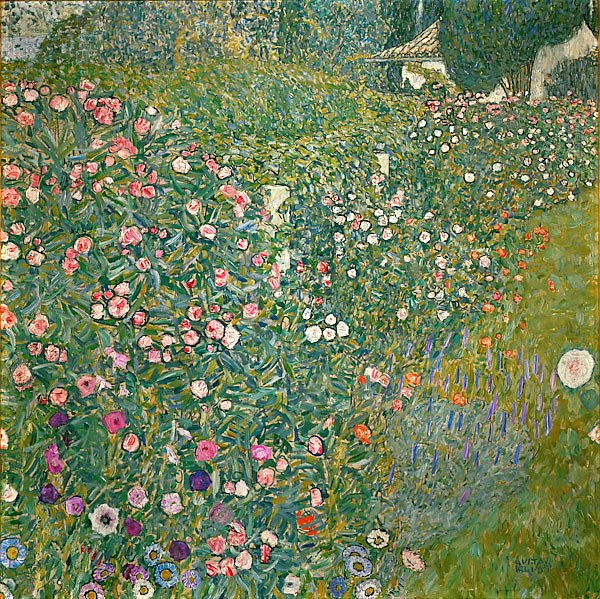 Постер Климт Густав (Gustav Klimt) Итальянский садик