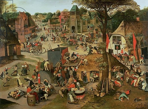 Village Festival in Honour of St. Hubert and St. Anthony, 1632