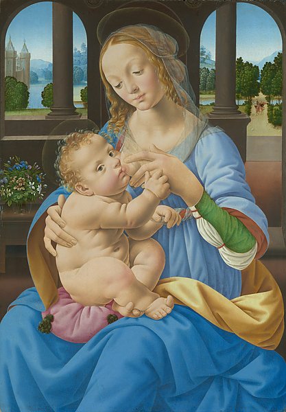 Дева Мария с младенцем 11