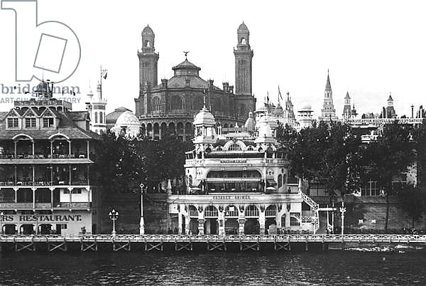 Pavilions along the river, Universal Exhibition of 1900, 1900
