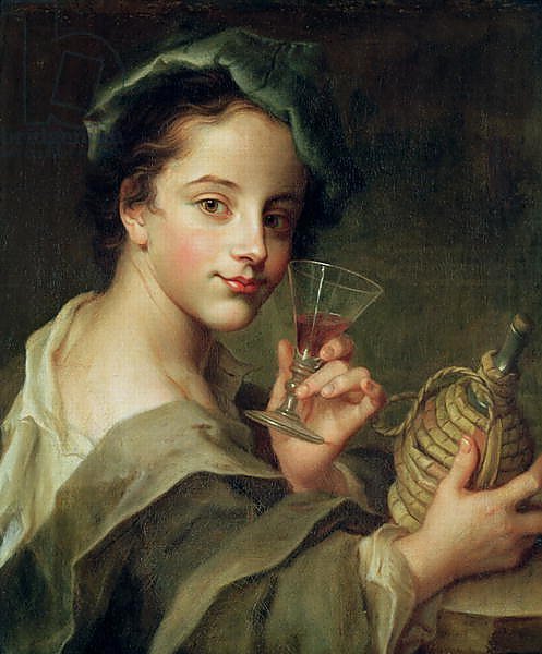 Woman with a Glass of Wine
