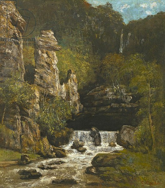 Landscape with a Waterfall, c.1865