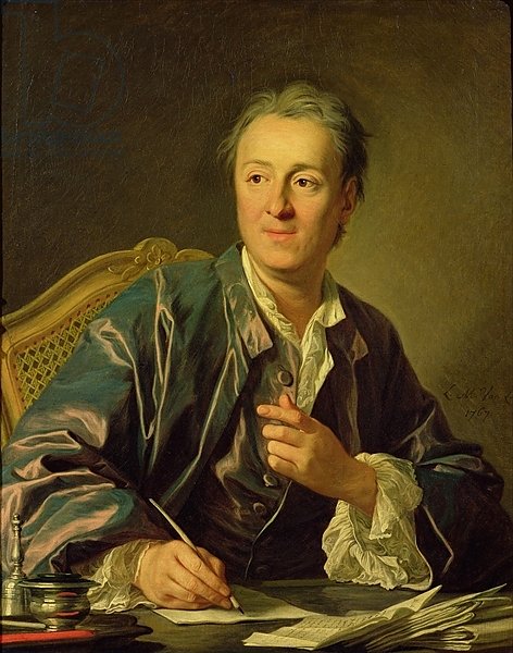 Portrait of Denis Diderot 1767