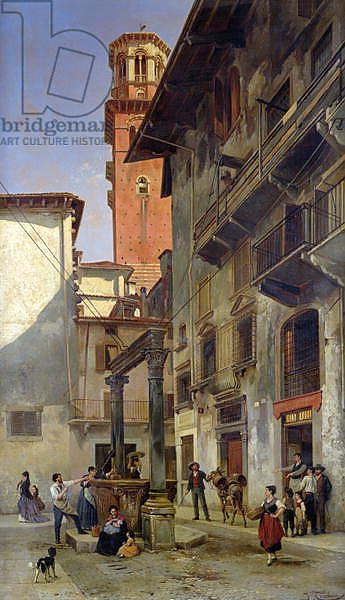 Via Mazzanti, Verona, 1880