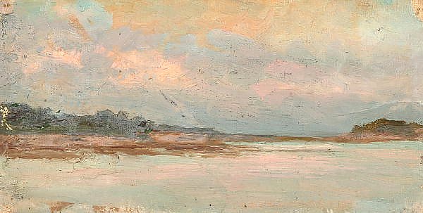 Этюд пейзажа. 1890е