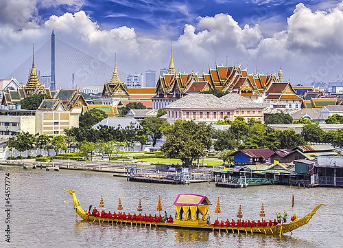 Тайланд, Бангкок. Вид на Королевский дворец