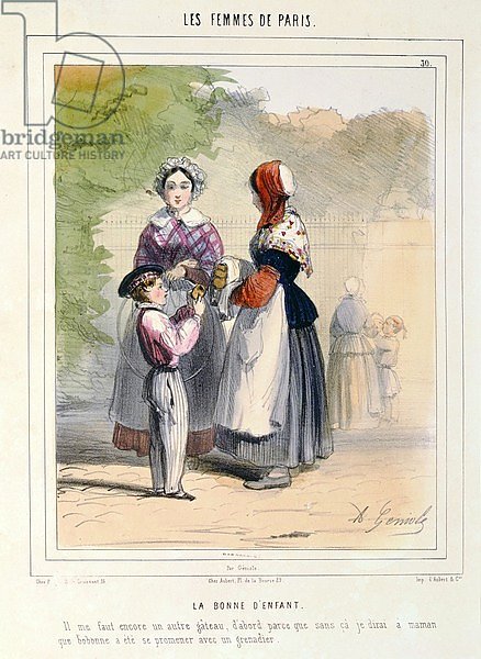 The Nanny, from 'Les Femmes de Paris', 1841-42