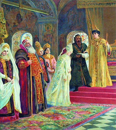 Выбор невесты царем Алексеем Михайловичем