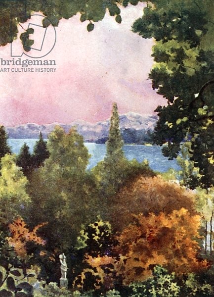 Lake Constance from Schloss Mainau