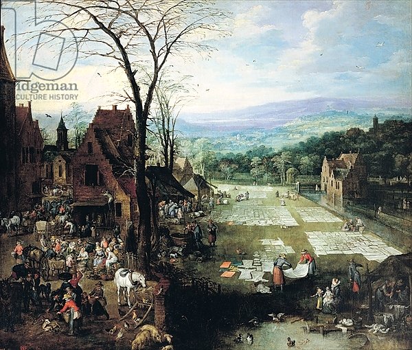 Market and Bleaching Ground, 1620-22