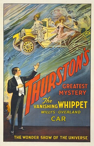 Thurston greatest mystery the vanishing whippet Willys-Overland car