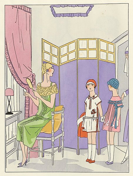 Art – Goût – Beauté, Feuillets de l’ élégance féminine, Février 1926, No. 66, 6e Année, p. 24