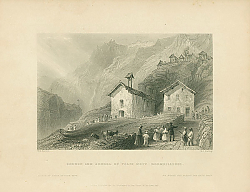 Постер Church and Scool of Felix Neff-Dormeilleuse