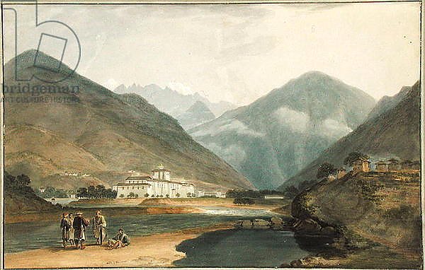 The Former Winter Capital of Bhutan at Punakha Dzong, 1783