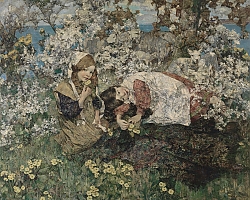 Постер Хорнел Эдвард Idyl in Spring