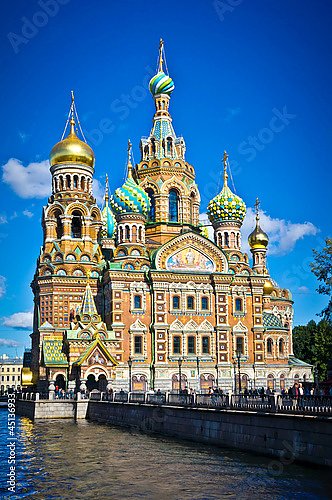 Россия, Санкт-Петербург. Церковь Спаса на Крови