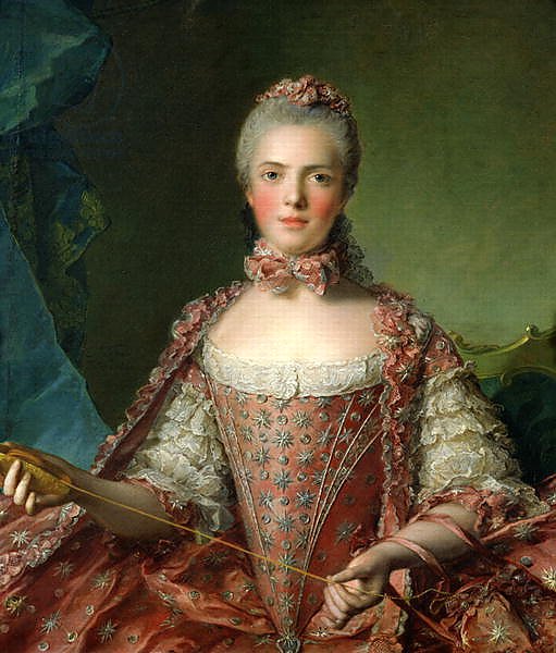 Portrait of Marie Adelaide 1756