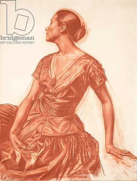 Portrait of Salome Andronikova, 1922