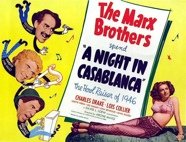 Poster - A Night In Casablanca
