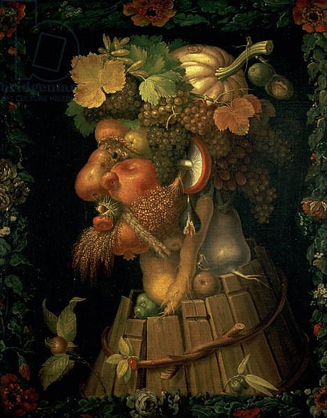 Autumn, from a series depicting the four seasons, commissioned by Emperor Maximilian II 1573