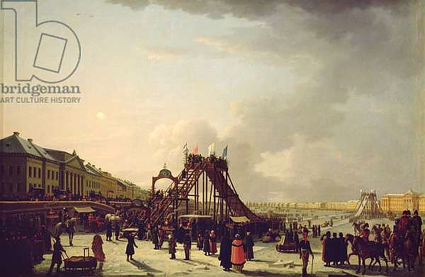 The rollercoasters on the Neva in St. Petersburg, 1803 1