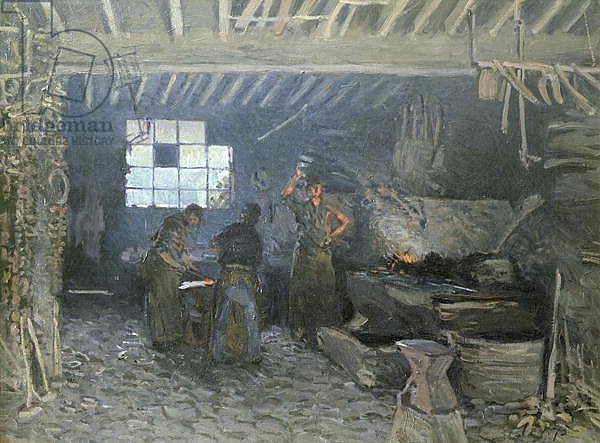 The Forge at Marly-le-Roi, Yvelines, 1875