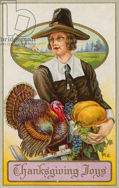 American Thanksgiving Day Card