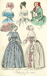 Постер Fashions for June 1846 №2 1