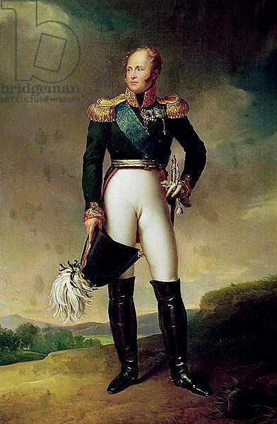 Portrait of Alexander I 1814