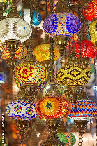 Мозаичные османские лампы с Большого базара 2