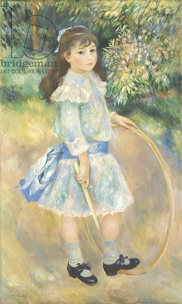 Girl with a Hoop, 1885