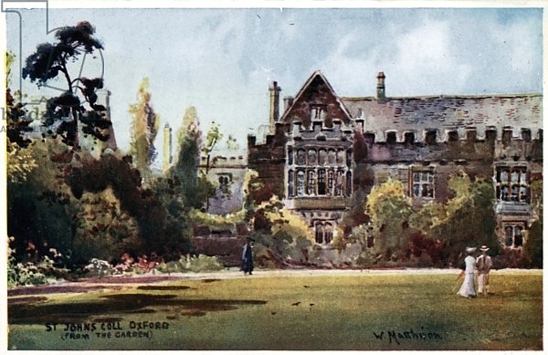 St John's College, from the garden