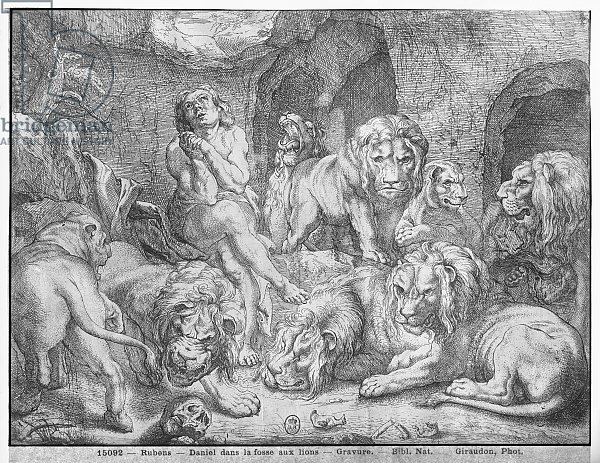 Daniel in the lions' den 1