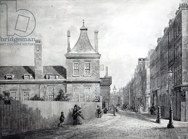 Montague House, Bloomsbury, London 1845-49