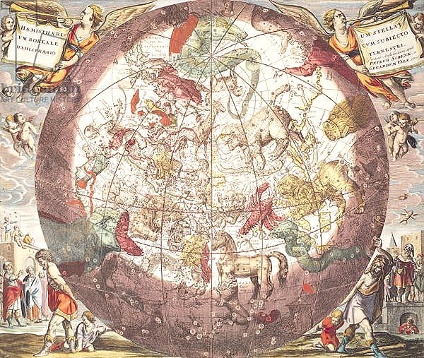 Northern Hemisphere, from 'The Celestial Atlas, or the Harmony of the Universe'