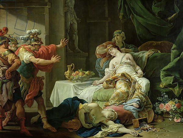 The Death of Cleopatra, 1755