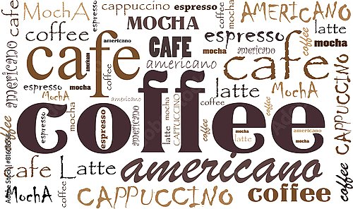 Кофейная типографика