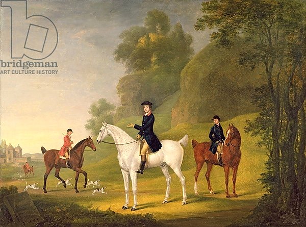 Lord Bulkeley and his Harriers, his huntsman John Wells and Whipper-In R. Jennings, 1773