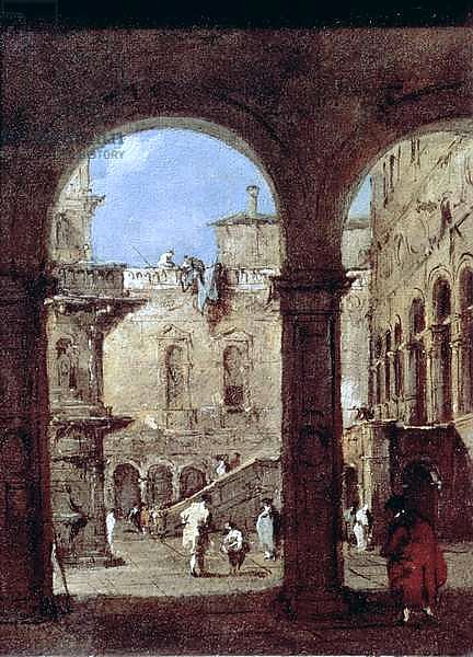 Architectural Capriccio, c.1770