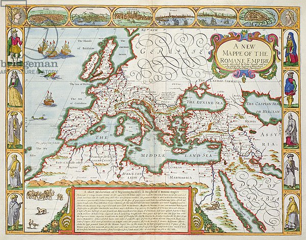 A New Map of the Roman Empire, 1676