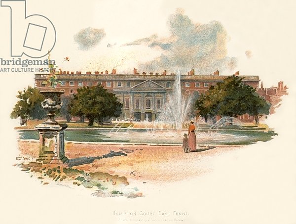 Hampton court, east front