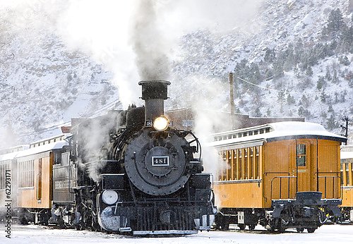 Узкоколейная железная дорога Дуранго – Сильвертон, Колорадо, США