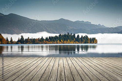 Германия. Горное озеро в Баварии #6