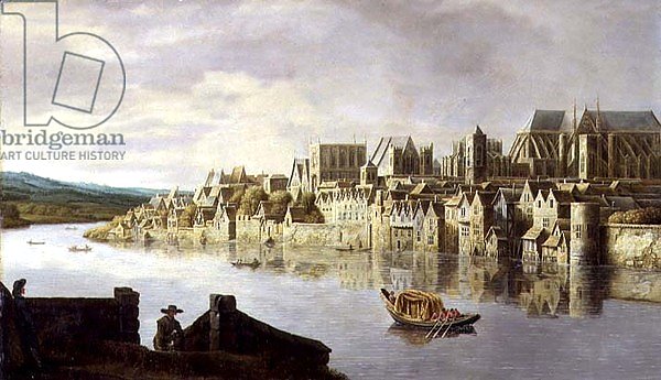 The Thames at Westminster Stairs, c.1630