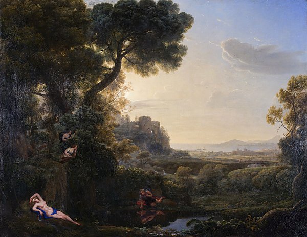Пейзаж с Нарциссом и Эхо