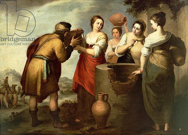 Rebecca and Eliezer at the Well, c.1665