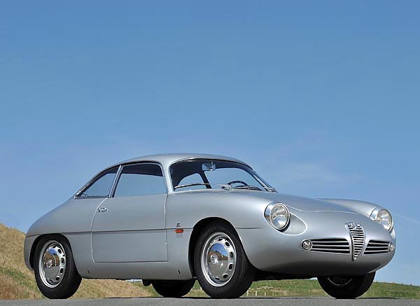 Zagato Alfa Romeo Giulietta SZ '1960–62 дизайн Zagato